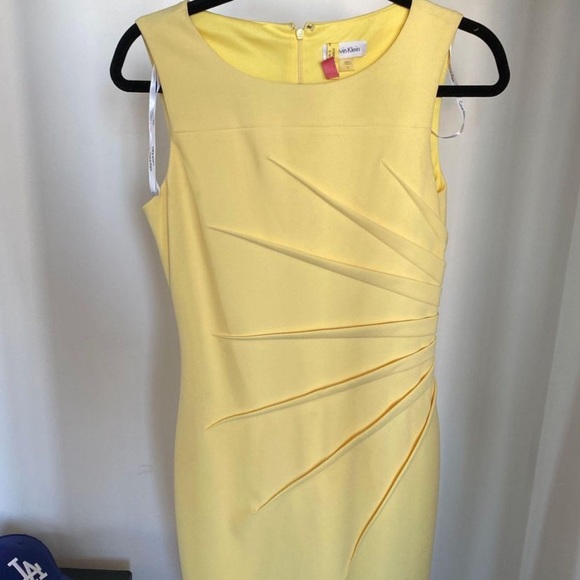 Calvin Klein Dresses & Skirts - Calvin Klein Yellow Dress